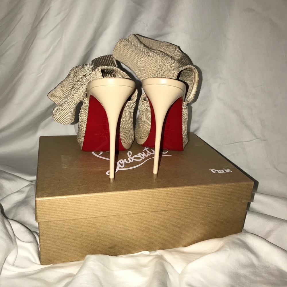 Christian Louboutin Cheminene Sock Boot 42/11 - Picture 7 of 8